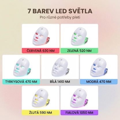 Mirelia™ — LED světelná maska (7 barev)