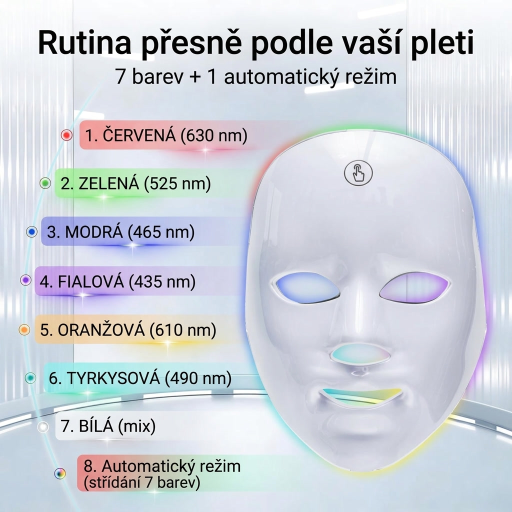Mirelia™ — LED světelná maska (7 barev)
