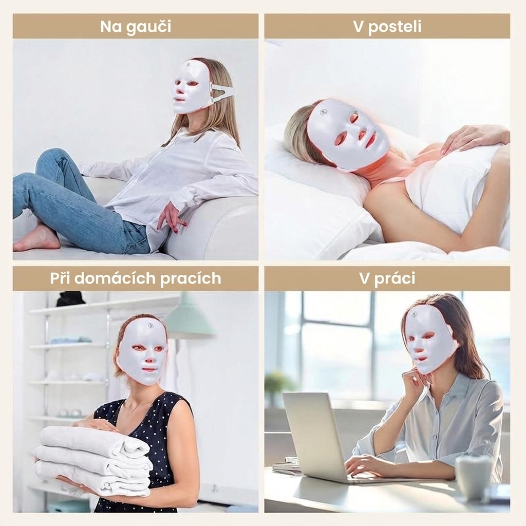 Mirelia™ — LED světelná maska (7 barev)