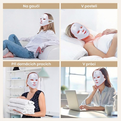 Mirelia™ — LED světelná maska (7 barev)